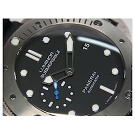 Panerai-PANERAI Luminor Submersible 1950 3 DAY'S PAM01305 Mens-Silvery