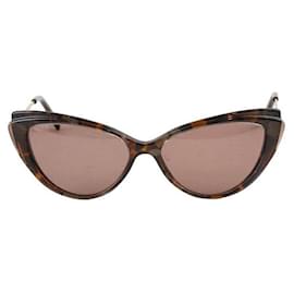 Saint Laurent-Brown sunglasses-Brown