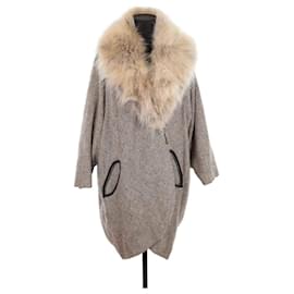 Isabel Marant-Cappotto di lana-Grigio