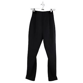 Balenciaga Carot wool pants Black
