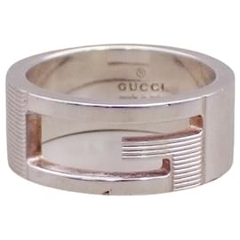 Gucci-GUCCI logo-Silvery