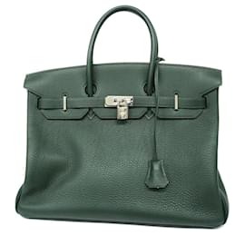 Hermès-HERMES BIRKIN 25-Verde