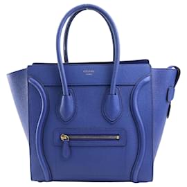 Céline-Céline Micro Luggage-Navy blue