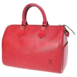 Louis Vuitton-Louis Vuitton Speedy 25-Vermelho