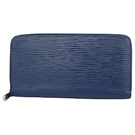 Louis Vuitton-Louis Vuitton Zippy Wallet-Navy blue