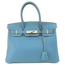 Hermès-Hermès Birkin 30-Blue