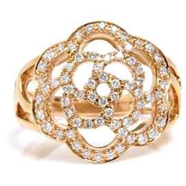 Chanel-Chanel Camellia-Dourado