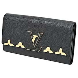 Louis Vuitton-Louis Vuitton Portefeuille capucines-Noir