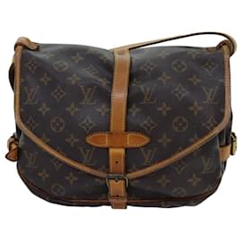 Louis Vuitton-Louis Vuitton Saumur-Marrone