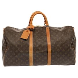 Louis Vuitton-Louis Vuitton Keepall 55-Castaño