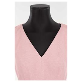 Paule Ka-Cotton dress-Pink