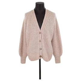 SéZane-Strickjacke en laine-Beige