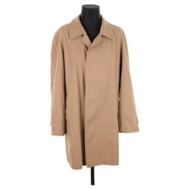 Burberry-Cotton trench coat-Beige