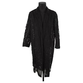 Dries Van Noten-Chaqueta de algodón-Negro