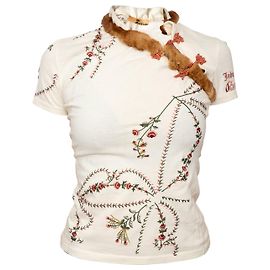 tee shirt brodé John Galliano Autre