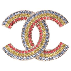 Chanel-CHANEL CC Jewelry in Multicolor Metal - 101607-Multiple colors