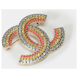 Chanel-CHANEL CC Jewelry in Multicolor Metal - 101607-Multiple colors