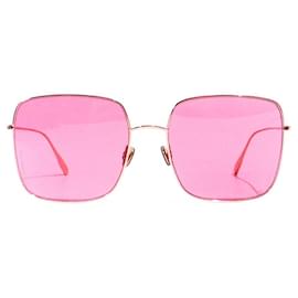 Dior-DIOR Sonnenbrille T.  Metall-Pink