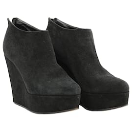 Moschino-MOSCHINO  Boots EU 38 Suede-Black