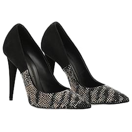 Giuseppe Zanotti-GIUSEPPE ZANOTTI Heels EU 37.5 Wildleder--Schwarz