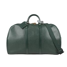 Louis Vuitton-Borsa da viaggio Louis Vuitton Taiga Kendall GM verde M30114-Verde