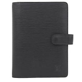 Louis Vuitton-Louis Vuitton Agenda Cover-Black