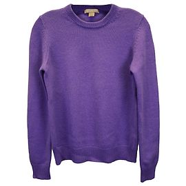 Michael Kors Crewneck Sweater aus lila Kaschmir  Lila