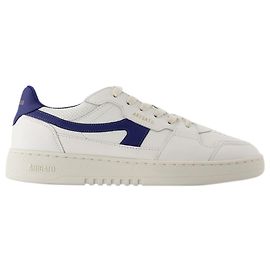 Baskets Dice Stripe - Axel Arigato - Cuir - Blanc/blue Blanc