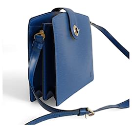 Louis Vuitton-Louis Vuitton Cluny Plain Epi Umhängetasche hellblau-Hellblau