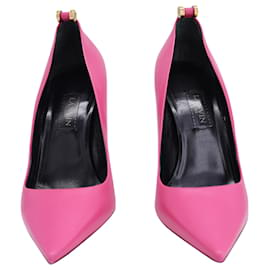 Lanvin-Lanvin Stiletto-Pumps aus rosa Leder-Pink