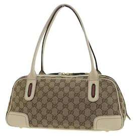 Gucci-Gucci GG Canvas Princy Shoulder Bag  Canvas Shoulder Bag 161720 497717 in good condition-Other
