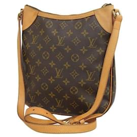 Louis Vuitton-Louis Vuitton Odeon PM Canvas Shoulder Bag M56390 in good condition-Other