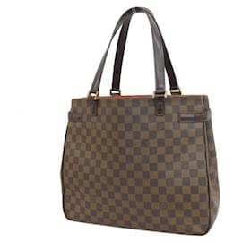 Louis Vuitton-Louis Vuitton Uzes Canvas Tote Bag N51128 in good condition-Other