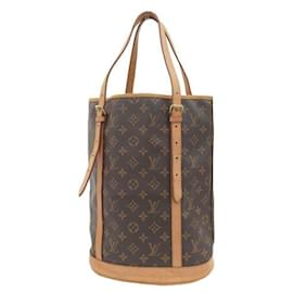 Louis Vuitton-Louis Vuitton Bucket GM Canvas Shoulder Bag M42236 in fair condition-Other