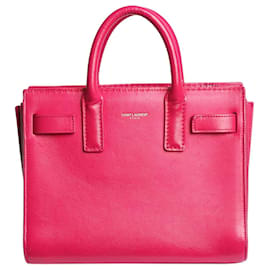 Saint Laurent-rosado 2014 Bolso de hombro Nano Sac De Jour-Rosa