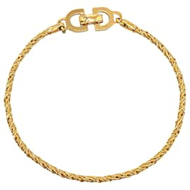 Dior-Brazalete de cadena Dior Gold en tono dorado-Dorado
