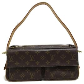 Louis Vuitton-Louis Vuitton Viva Cite MM Canvas Shoulder Bag M51164 in good condition-Other