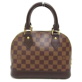 Louis Vuitton-Louis Vuitton Alma BB Canvas Handbag N41221 in excellent condition-Other