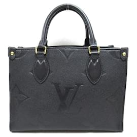 Louis Vuitton-Louis Vuitton On The Go PM Leder-Einkaufstasche M45653 in guter Kondition-Andere