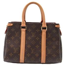 Louis Vuitton-Louis Vuitton Soufflot BB Canvas Handbag M44815 in good condition-Other