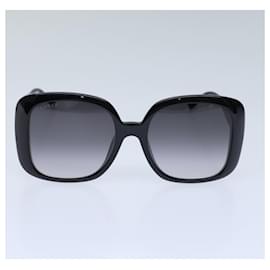 Gucci-GUCCI Sunglasses plastic Black Auth 72911-Black