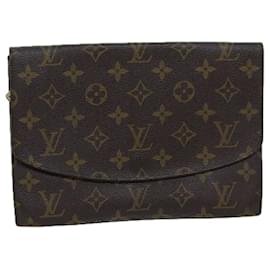 Louis Vuitton-Louis Vuitton Monogram Pochette rabat 23 Clutch Bag M51931 LV Auth 72327-Monogram