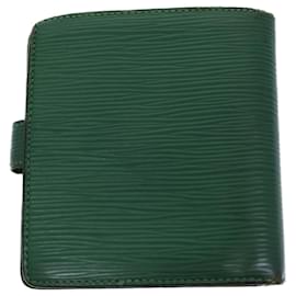 Louis Vuitton-LOUIS VUITTON Epi Wallet Green LV Auth 72940-Green