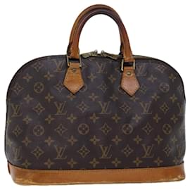 Louis Vuitton-LOUIS VUITTON Monogram Alma Hand Bag M51130 LV Auth 72392-Monogram