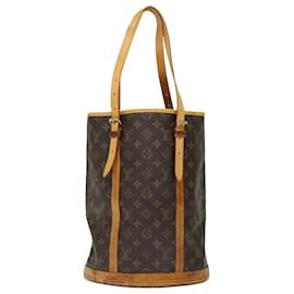 Louis Vuitton-LOUIS VUITTON Monogram Bucket GM Shoulder Bag M42236 LV Auth 71488-Monogram