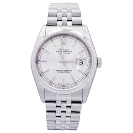 Rolex-Montre Rolex, "Oyster Perpetual Datejust", acier.-Autre