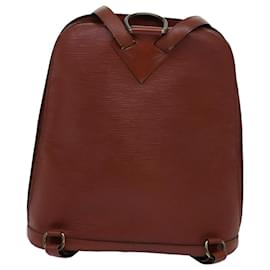 Louis Vuitton-LOUIS VUITTON Epi Gobelins Backpack Brown Kenya M52293 LV Auth 72575-Brown,Other