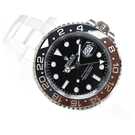 Rolex-ROLEX GMT MasterII combination model SS x Everose Gold 126711CHNR Mens-Silvery