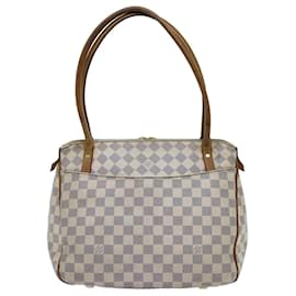 Louis Vuitton-LOUIS VUITTON Damier Azur Figueri PM Shoulder Bag N41176 LV Auth bs13775-Other