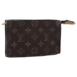 Louis Vuitton-LOUIS VUITTON Pochette Monogram Seau PM Pochette Accessoire LV Auth 72359-Monogramme